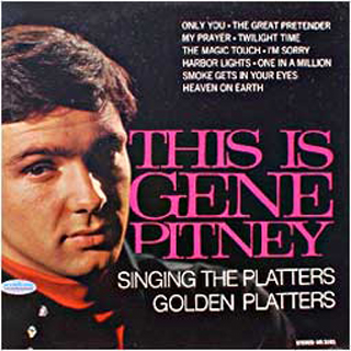 Albumcover Gene Pitney - This is Gene Pitney Singing The Platters