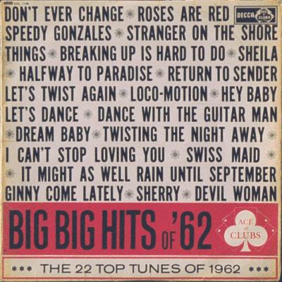 Albumcover Brian Poole & The Tremeloes - Big Hits of 62 - The 22 Top Tunes of 1962