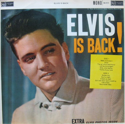 Albumcover Elvis Presley - Elvis Is Back