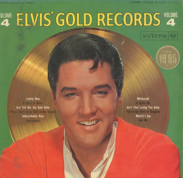 Albumcover Elvis Presley - Elvis´ Gold Records Vol. 4