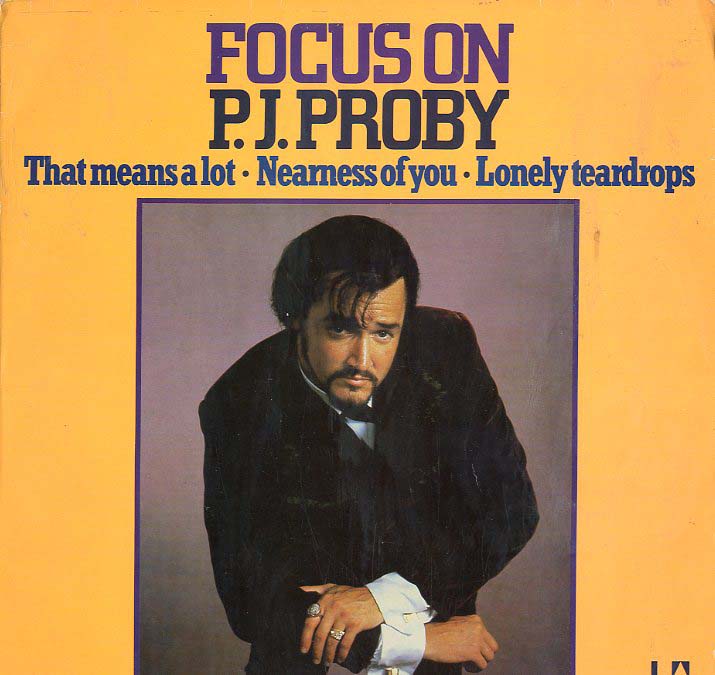 Albumcover P. J.  Proby - Focus on P. J.Proby