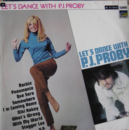 Albumcover P. J.  Proby - Let´s Dance With P.J. Proby