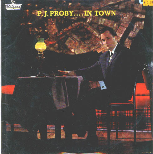 Albumcover P. J.  Proby - In Town