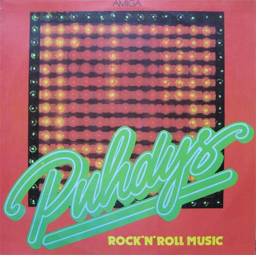 Albumcover Puhdys - Rock n Roll Music (Amiga, rotes Cover)