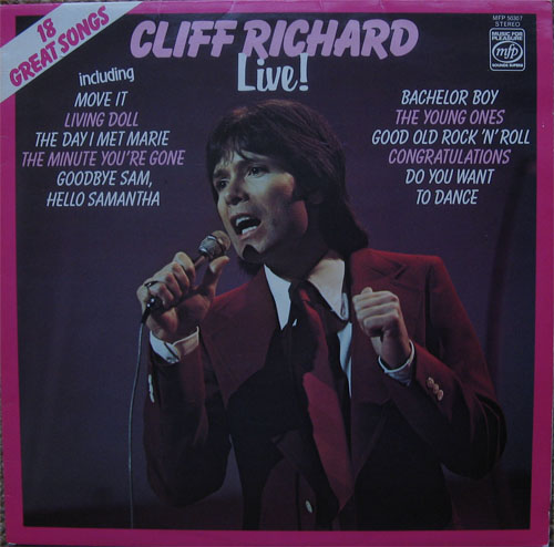 Albumcover Cliff Richard - Live