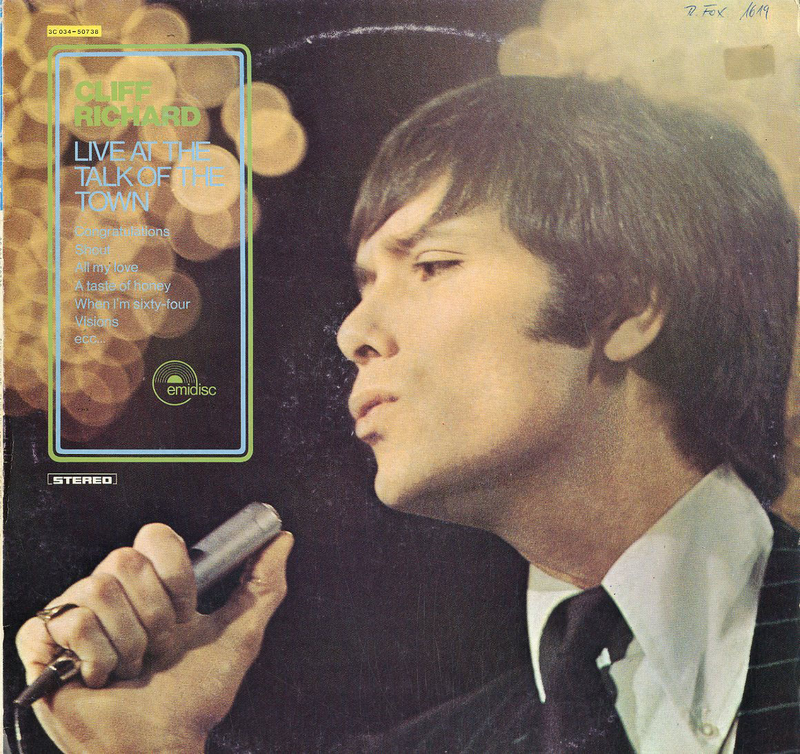 Albumcover Cliff Richard - Live At The Talk Of The Town (