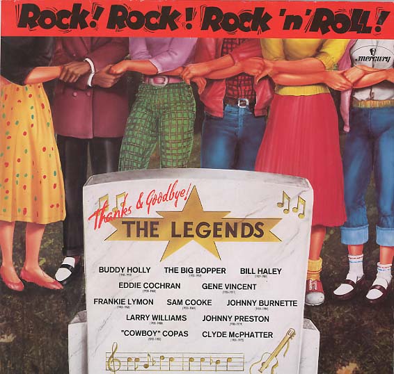Albumcover Rock! Rock! Rock´n´Roll - Thanks & Goodbye - The Legends
