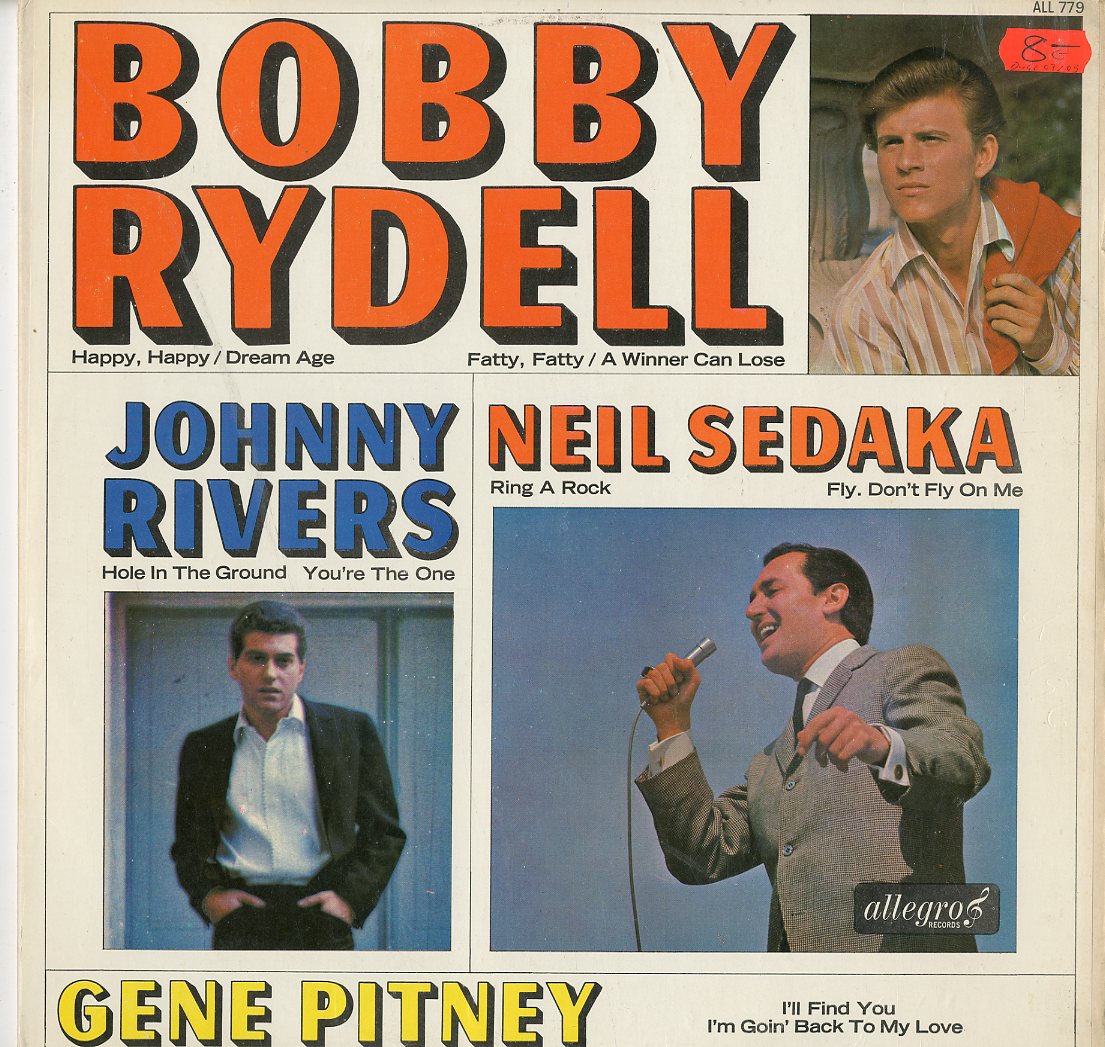 Albumcover Various Artists of the 60s - Bobby Rydell, Johnny Rivers, Neil Sedaka, Gene Pitney