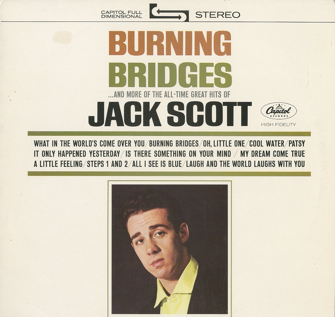 Albumcover Jack Scott - Burning Bridges