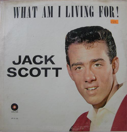 Albumcover Jack Scott - What am I Living for