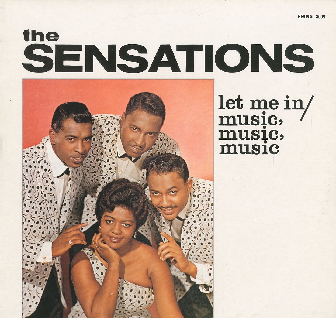 Albumcover The Sensations - Let Me In / Music Music Music