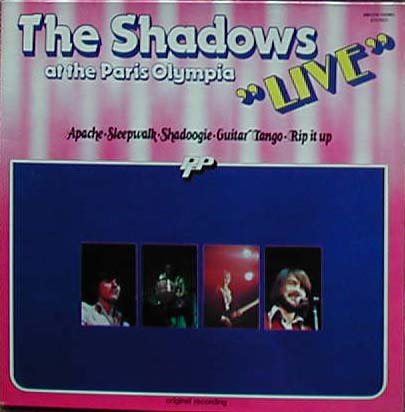 Albumcover The Shadows - Live at the Paris Olympia