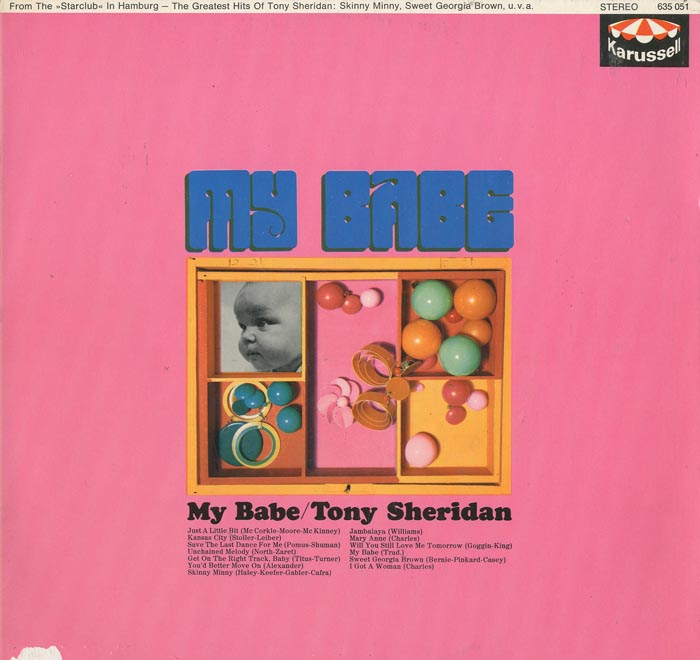 Albumcover Tony Sheridan - My Babe