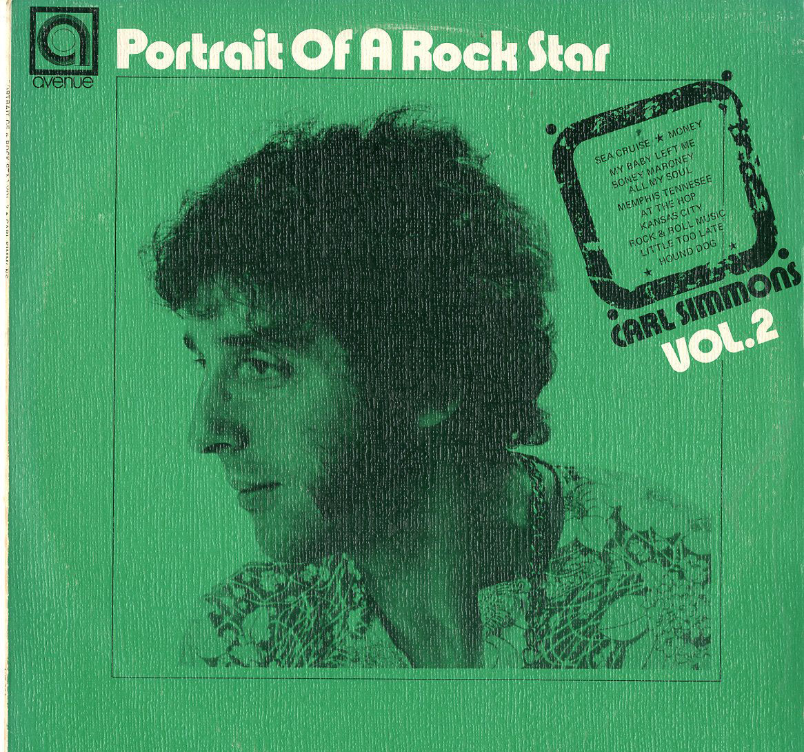 Albumcover Carl Simmons - Portrait Of A Rockstar Vol. 2