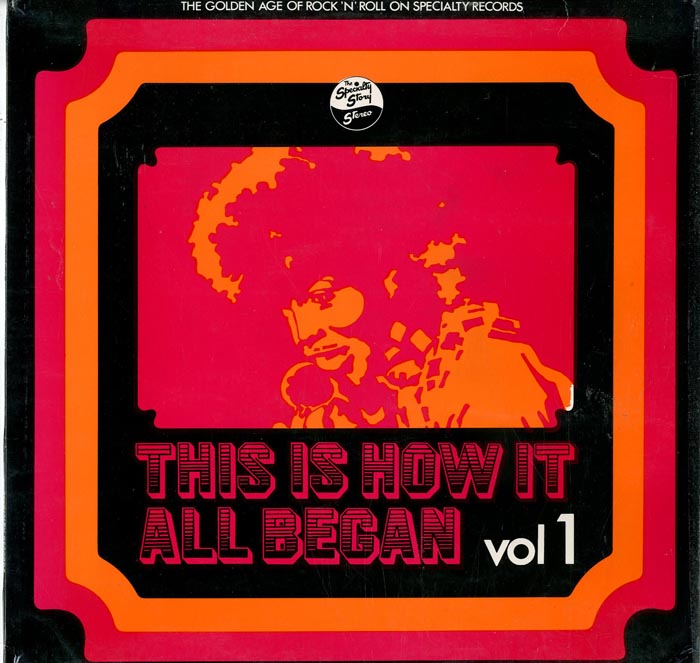 Albumcover Speciality Sampler - This Is How It All Began Vol. 1