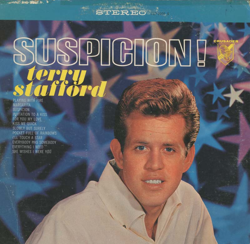 Albumcover Terry Stafford - Suspicion