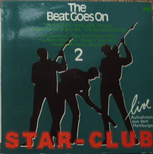 Albumcover Star Club Records - The Beat Goes on 2 - Live Aufnahmen aus dem Hamburger Star-Club