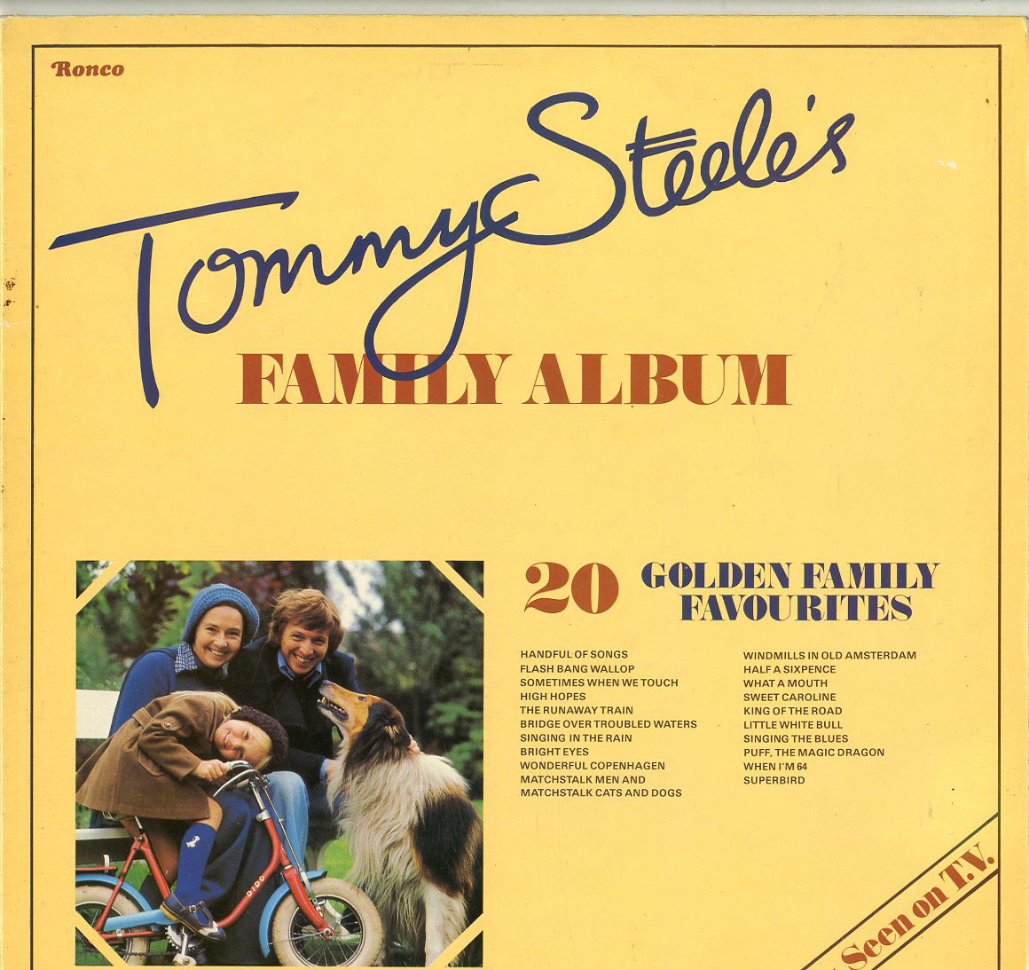 Albumcover Tommy Steele - Family Album - 20 Golden Family Favourites