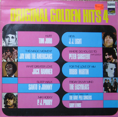 Albumcover Original Golden Hits (Sunset Sampler) - Original Golden Hits 4 (Sunset Sampler)