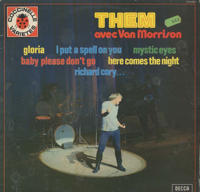 Albumcover Them - Them avec Van Morrsion