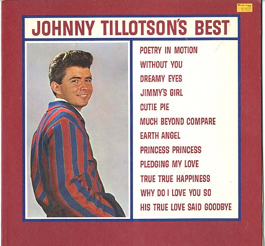 Albumcover Johnny Tillotson - Johnny Tillotsons Best