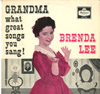 Cover: Brenda Lee - Grandma What Great Songs You Sang