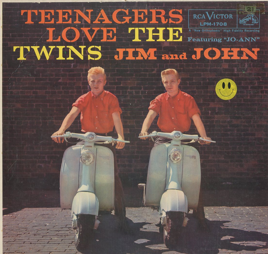 Albumcover The Twins (Jim and John) - Teenagers Love the Twins
