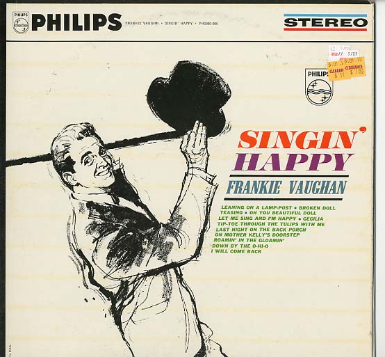 Albumcover Frankie Vaughan - Singin Happy