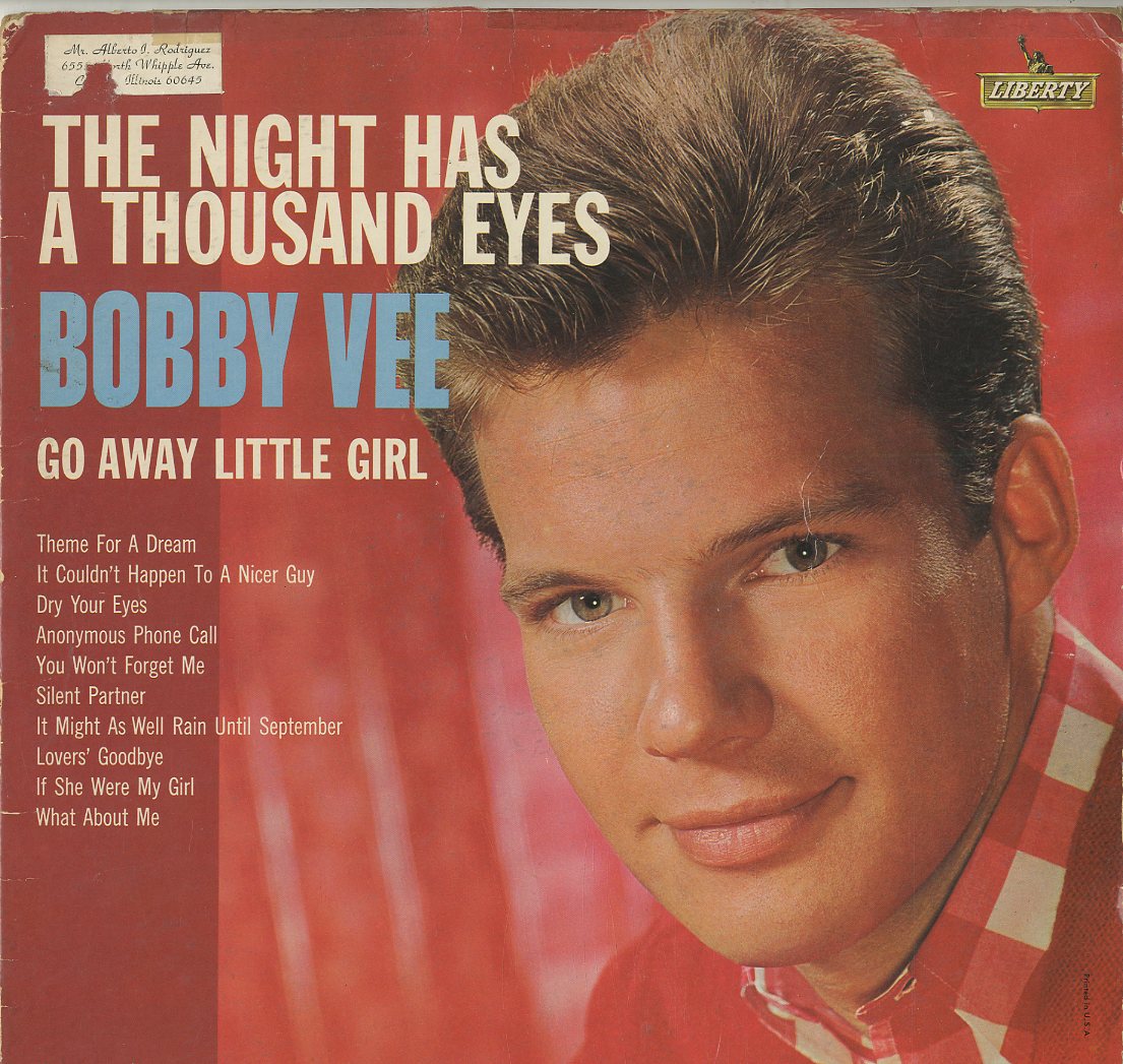 Albumcover Bobby Vee - The Night Has A Thousand Eyes