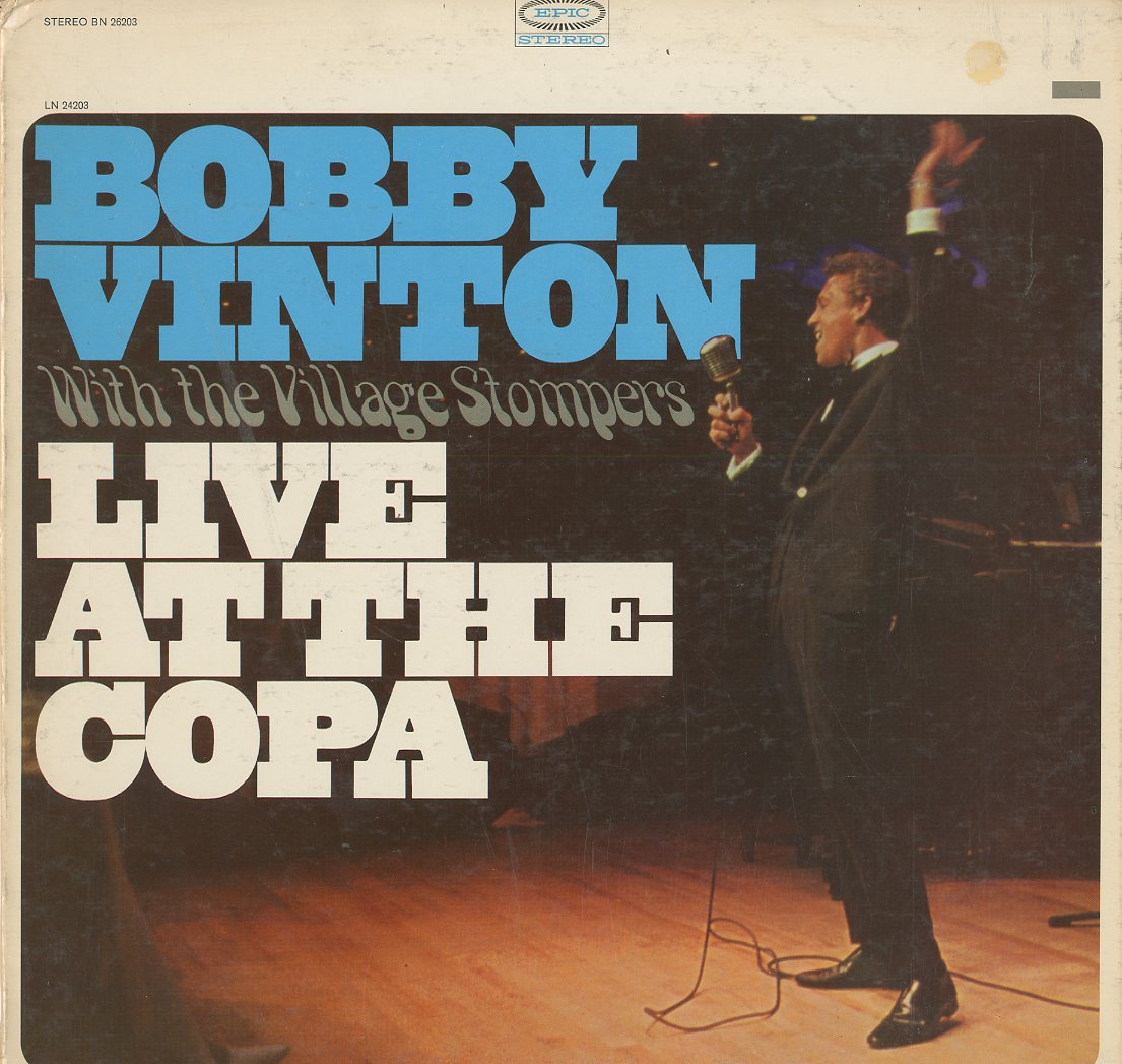 Albumcover Bobby Vinton - Live At The Copa - with the Village Stompers (Stereo)