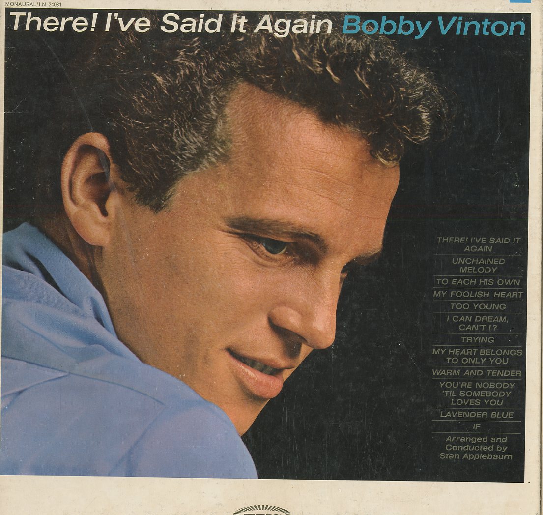Albumcover Bobby Vinton - There Ive Said It Again