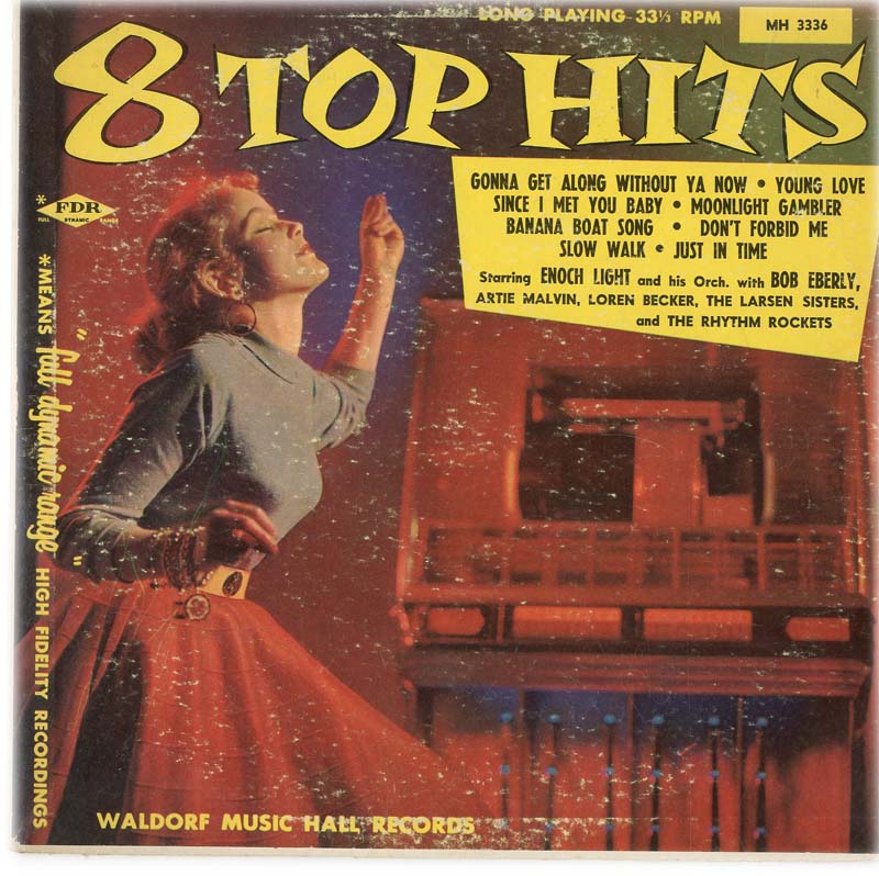 Albumcover Various Artists of the 50s - 8 Top Hits