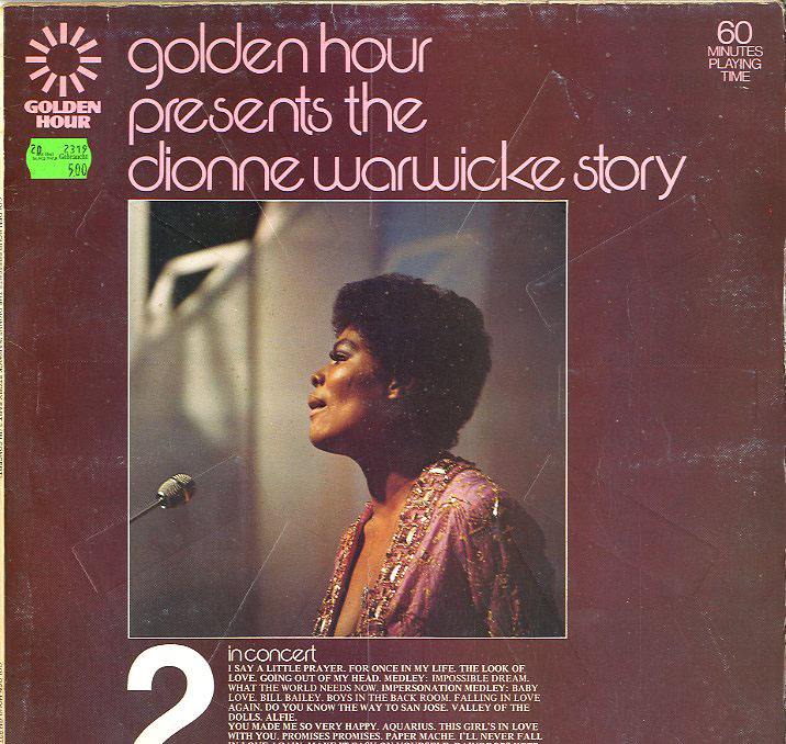 Albumcover Dionne Warwick - Golden Hour Presents the Dionne Warwick Story Part 2 (in Concert)