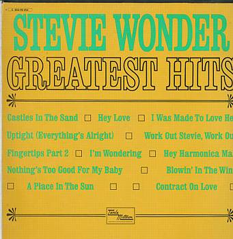 Albumcover Stevie Wonder - Greatest Hits