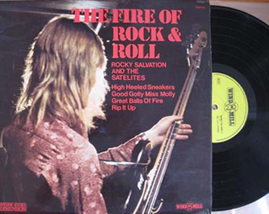 Albumcover Rocky Salvation - The Fire Of Rock´n´Roll