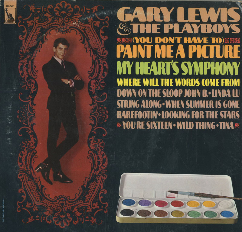 Albumcover Gary Lewis - Paint Me A Picture