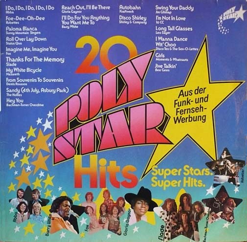 Albumcover Various Artists of the 70s - 20 Poly Star Hits