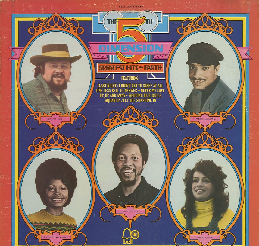 Albumcover The 5th Dimension - Greatest Hits on Earth