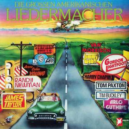 Albumcover Various Artists of the 70s - Die großen amerikanischen Liedermacher