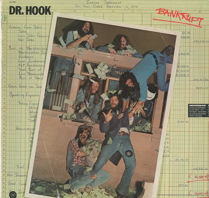 Albumcover Dr. Hook - Bankrupt