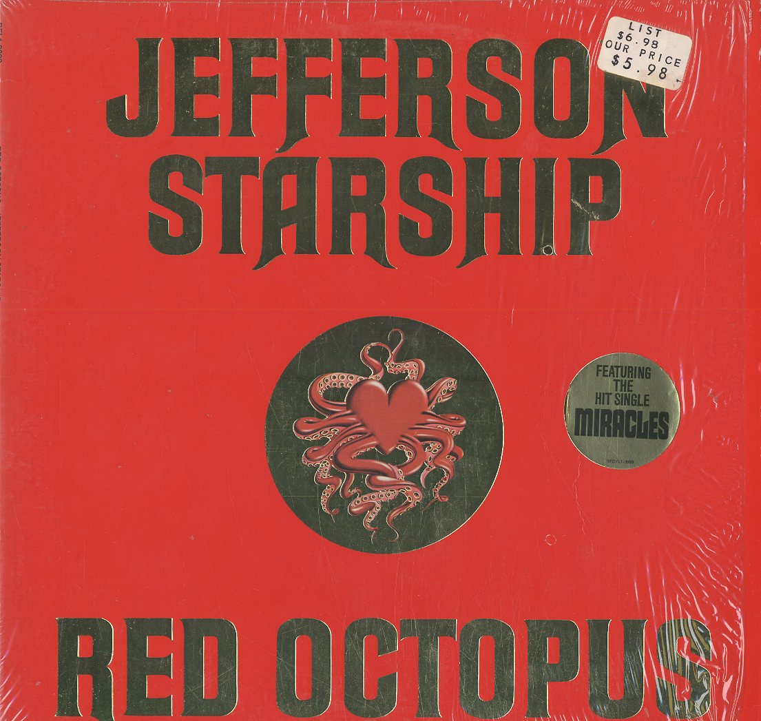Albumcover Jefferson Starship - Red Octopus
