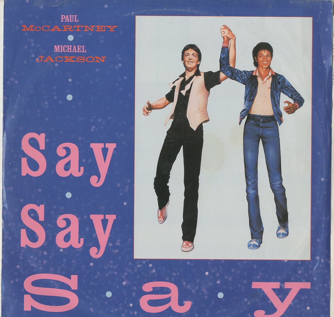 Albumcover Paul McCartney und Michael Jackson - Say Say Say