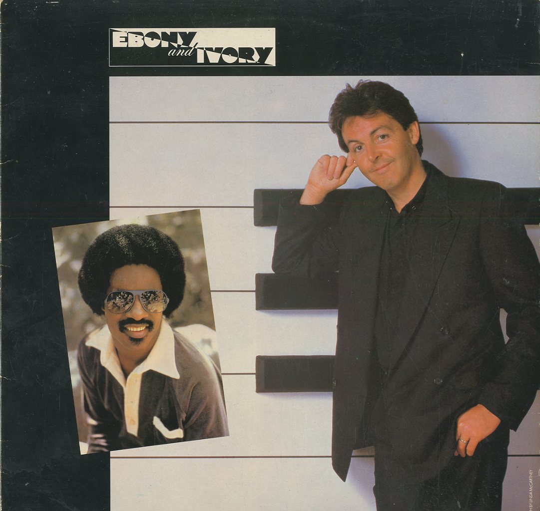 Albumcover Paul McCartney und Stevie Wonder - Ebony And Ivory / Rainclouds