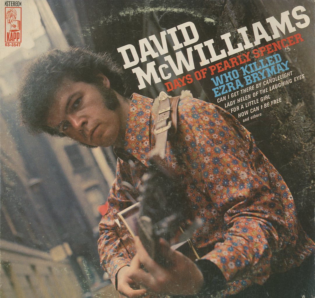 Albumcover David McWilliams - Days Of Pearly Spencer