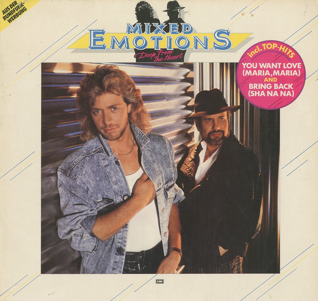 Albumcover Mixed Emotions - Deep From The Heart