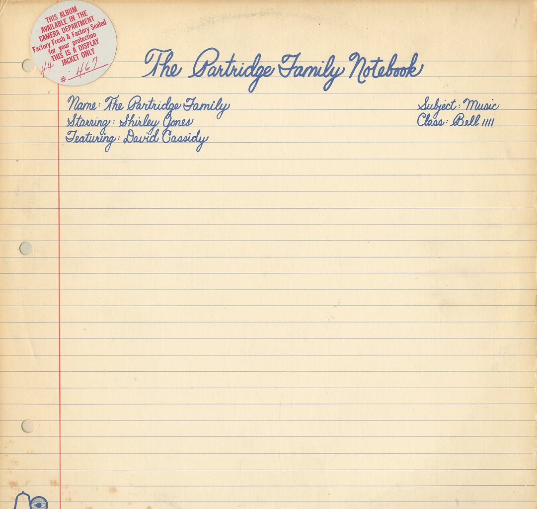 Albumcover The Partridge Family - The Partridge Family Notebook