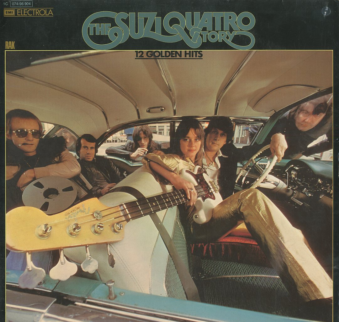 Albumcover Suzi Quatro - The Suzy Quatro Story - 12 Golden Hits
