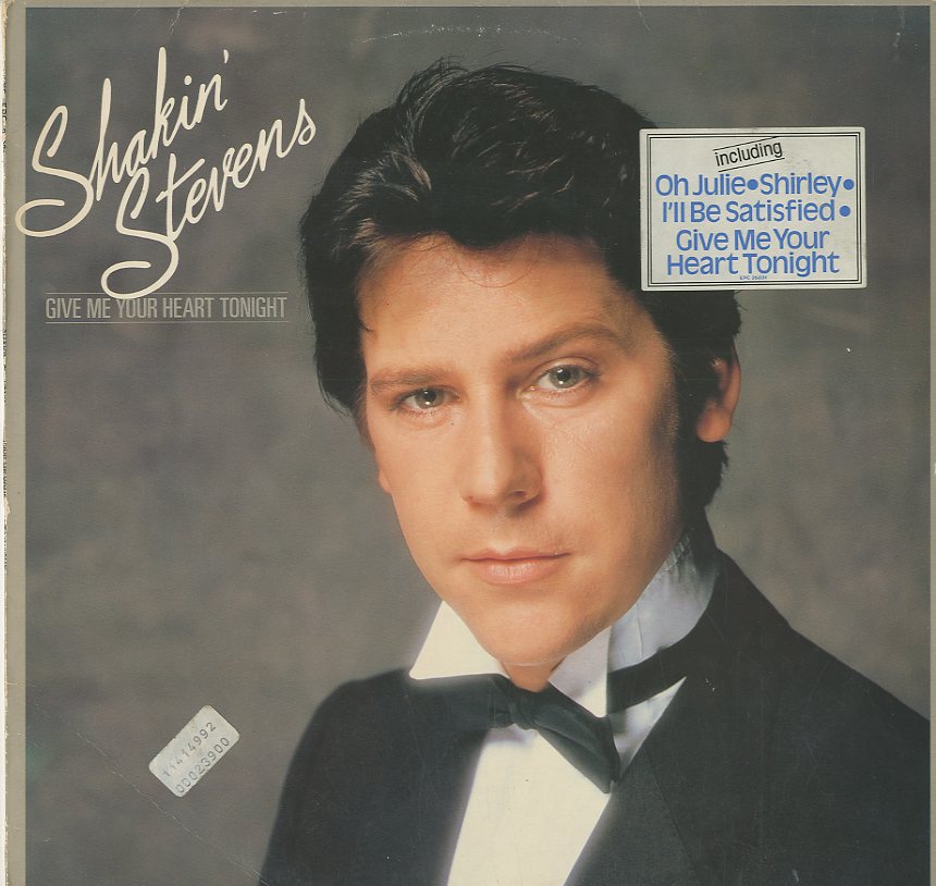 Albumcover Shakin´ Stevens - Give Me Your Heart Tonight