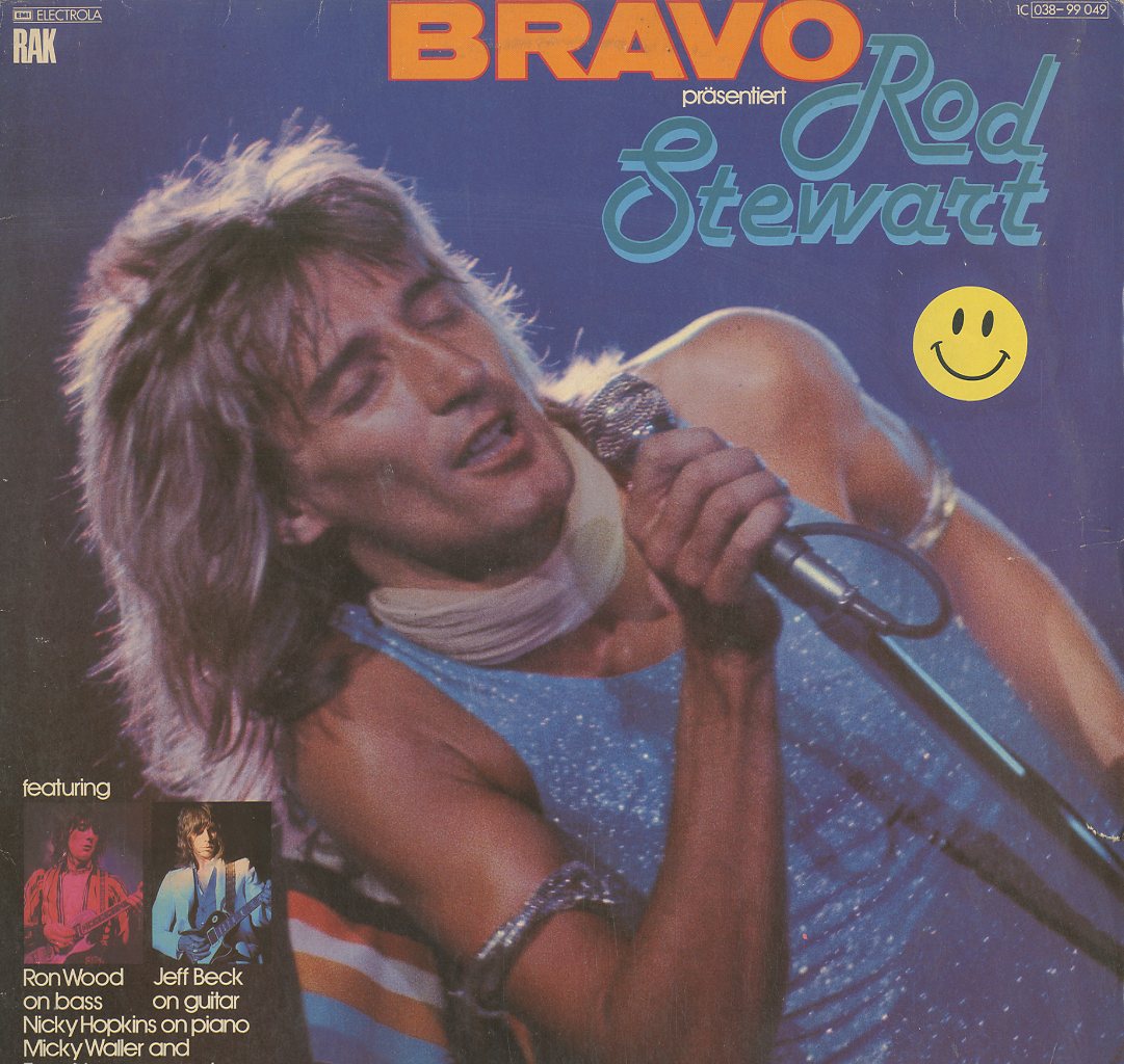 Albumcover Rod Stewart - Bravo präsentiert Rod Stewart, featuring Ron Wood, on Bass, Jeff Beck on Guitar ....