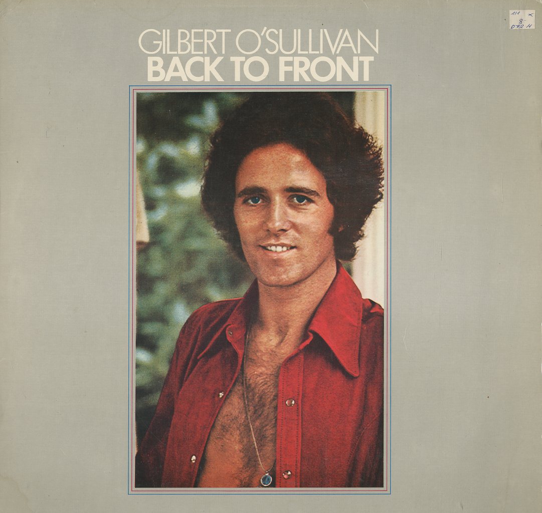 Albumcover Gilbert O´Sullivan - Back To Front (Contains the HIT "Clair")